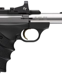 Browning Buck Mark Micro Bull Stainless .22 LR 4" Barrel 10-Rounds w/ Crimson Trace Red Dot