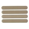 B5 Systems M-LOK Rail Covers Flat Dark Earth 4 Pack Fits M-LOK Rails