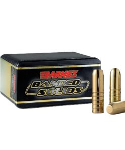 Barnes Bullets Banded Solid Copper 0.366" 9.3MM 286 Grain 50-Count RN