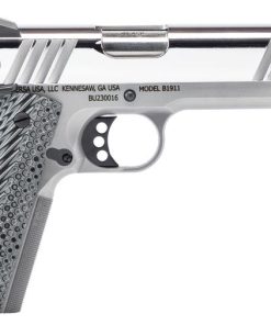 Bersa 1911 Polished Stainless .45 ACP 5" Barrel 8-Rounds Night Sights