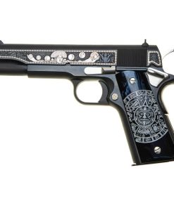 Colt Firearms 1911 Mama Quilla Moon Goddess Blue .38 Super 5" Barrel 9-Rounds #/500