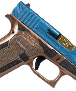 Glock 43X "Blue Hush" Blue / Brown 9mm 3.4" Barrel 10-Rounds