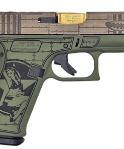 Glock 43X MOS "Bomber" OD Green 9mm 3.4" Barrel 10-Rounds