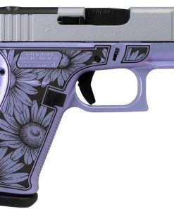 Glock 43X MOS Miss Daisy Purple / Silver 9mm 3.4" Barrel 10-Rounds