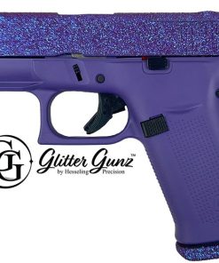 Glock 43X MOS Voodoo Purple Glitter 9mm 3.4" Barrel 10-Rounds