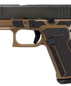 Glock 43x MOS "Happy Little Trees" Flat Dark Earth / Black 9mm 3.4" Barrel 10-Rounds