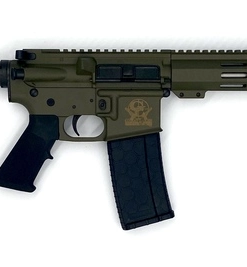 GLFA AR-15 Pistol OD Green .223 Wylde 7.5" Stainless Barrel 30-Rounds
