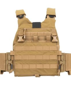 Guard Dog Trakr Plate Carrier FDE with Front Placard