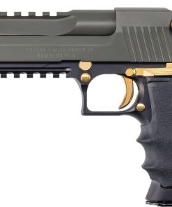 Magnum Research Desert Eagle L6 Black / Green / Gold .50 AE 6" Barrel 7-Rounds