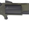 North American Arms Green Huntsman OD Green .22 LR / .22 Mag 2" Barrel 5-Rounds