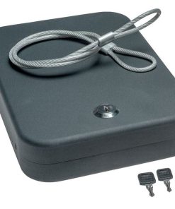 Snap Safe Lock Box XL Key Entry 1 Handgun 10" W x 7" H x 2" D