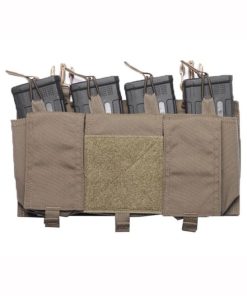 Velocity Systems Mayflower Quad 5.56 Swift-Clip Placard GP Coyote Brown