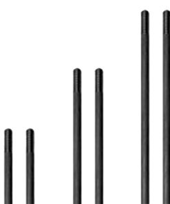 Yankee Hill Machine Company VICTRA-12 Assembly Rods Black