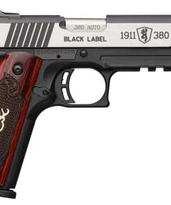 Browning 1911-380 Black Label Medallion Pro Black / Stainless .380 ACP 4.25" Barrel 8-Rounds