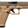 Glock 17 Gen 5 Dark Earth 9mm 4.49" Barrel 17-Rounds Brown Slide