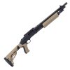 Mossberg 500 ATI Tactical 12 Gauge 3in Blued/FDE Pump Action Shotgun - 18.5in