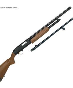 Mossberg 500 Compact Bantam Field/Deer Combo  20 Gauge 3in Blued Pump Action Shotgun - 22in